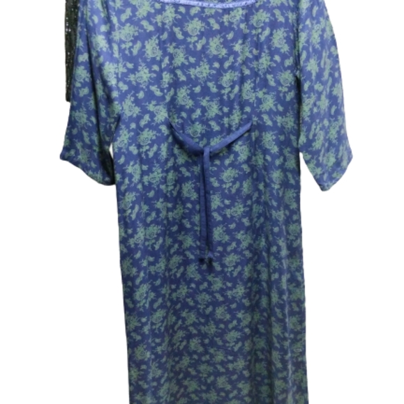 Prairie Homestead April Carnell Floral Print Maxi Dress Maxi Dress Fan Pattern - Picture 3 of 9